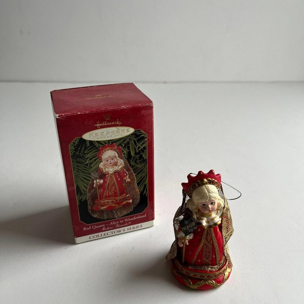Vintage Red Queen Christmas Ornament - Hallmark 90s Keepsake Collector's Series